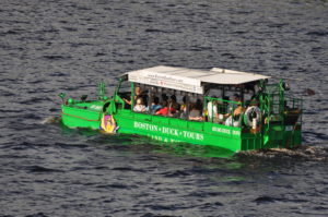 Duck Boat in the Charles